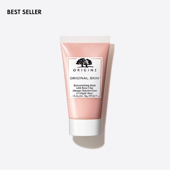 🌹NWT🌹 ORIGINS Original Skin Retexturizing Mask With Rose Clay Travel Size 1oz - Picture 5 of 11